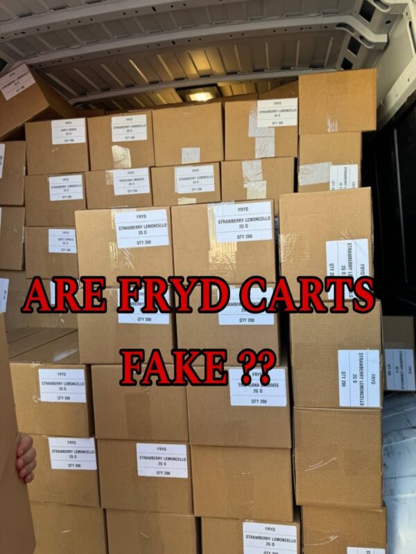 Are Fryd Carts fake ?